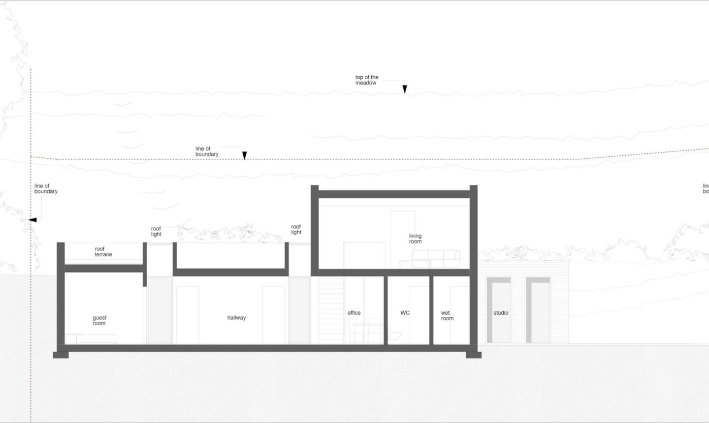 House at Clash Drawing