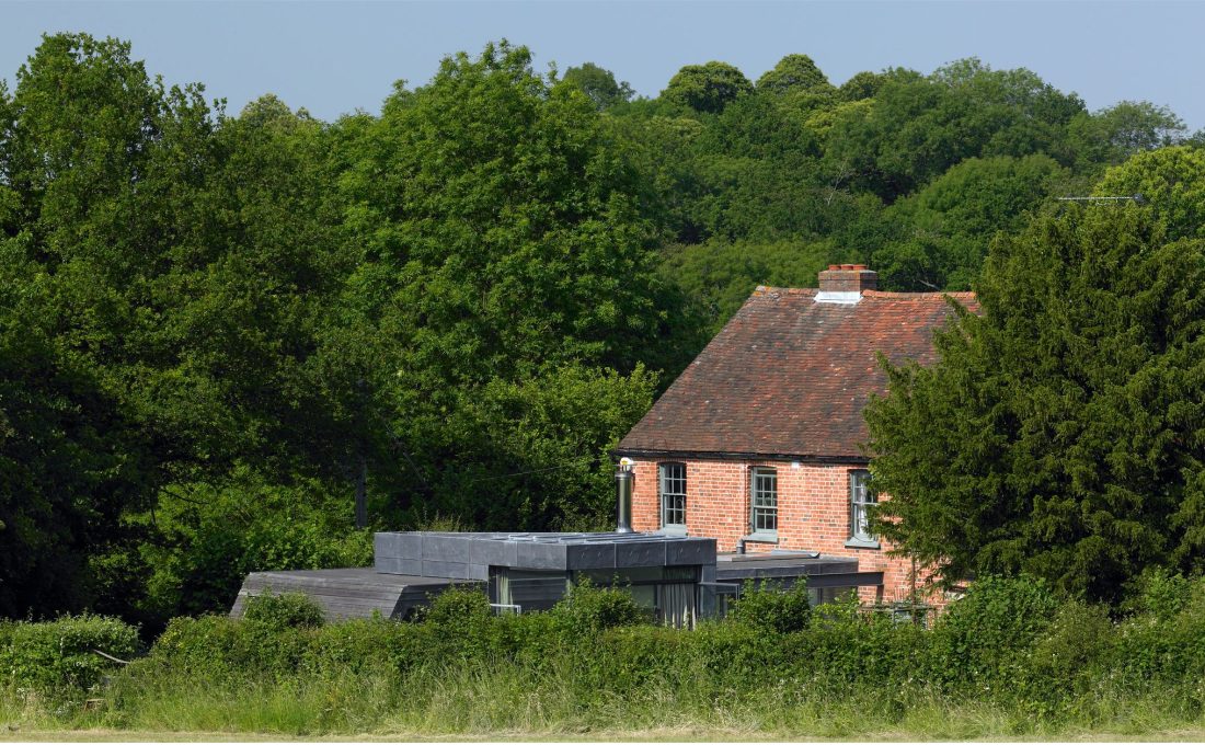 Thornill Cottage House in the landscape